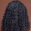 High quality human hair loose wave , curly lace closure wig