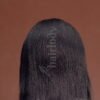 Quality human hair blunt cut bob wig with full lace closure